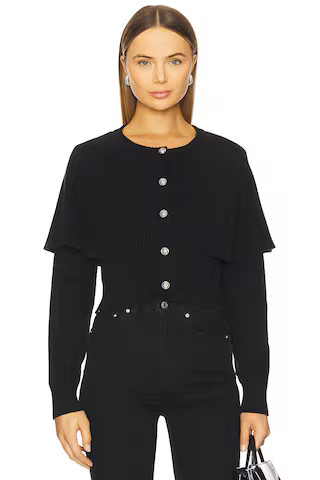 Steve Madden Gisselle Cardigan in Black from Revolve.com | Revolve Clothing (Global)