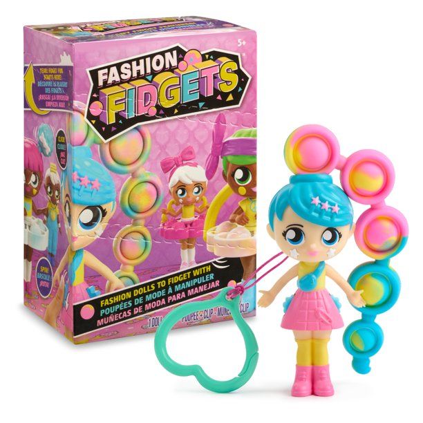 Fashion Fidgets - Collectible Fidget Doll by WowWee (1 Mystery Doll Included, Series 1) | Walmart (US)