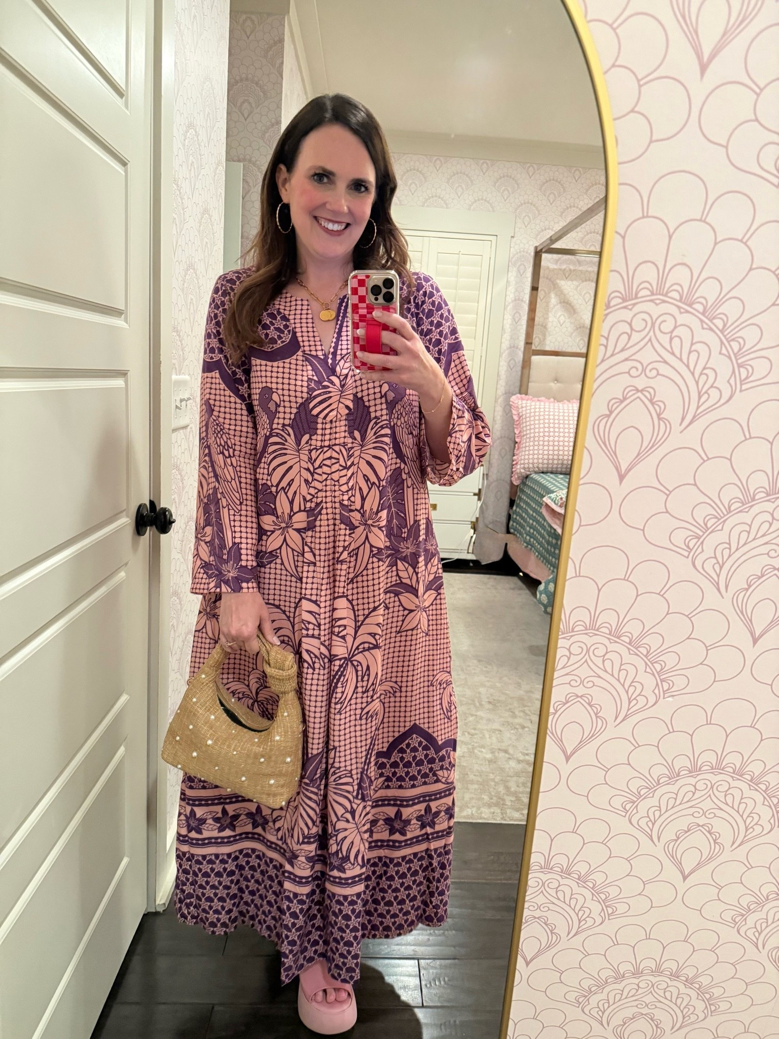 Caftan but with fall vibes! 💖💜 loving this pretty one from Briton Court!

#LTKgrwm #LTKootd #LTKSaleAlert