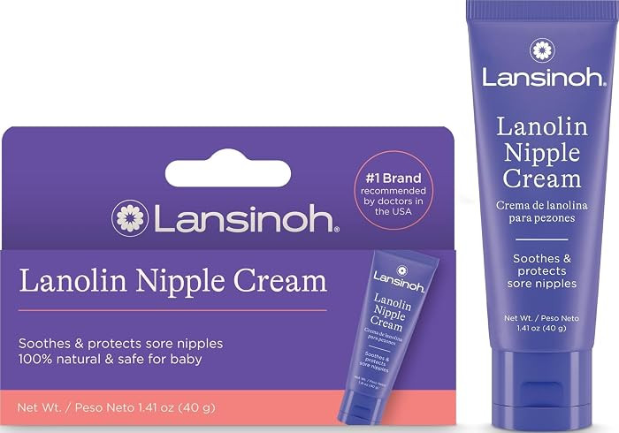 Lansinoh Lanolin Nipple Cream, 1.41 Ounces | Amazon (US)