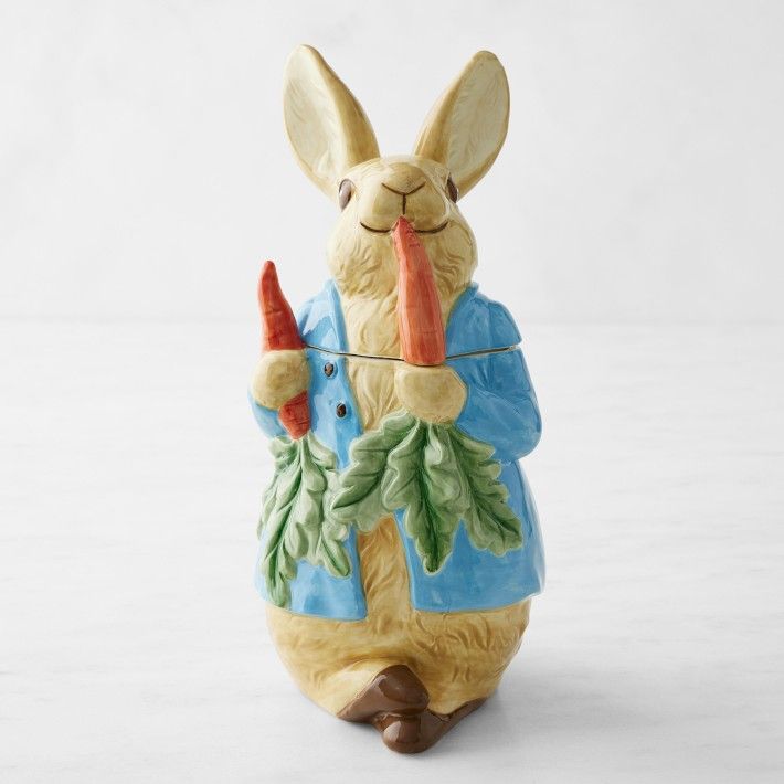 Peter Rabbit™ Cookie Jar | Williams-Sonoma