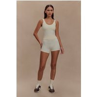 Orion Active Bike Shorts / Ivory | MESHKI | S | MESHKI US