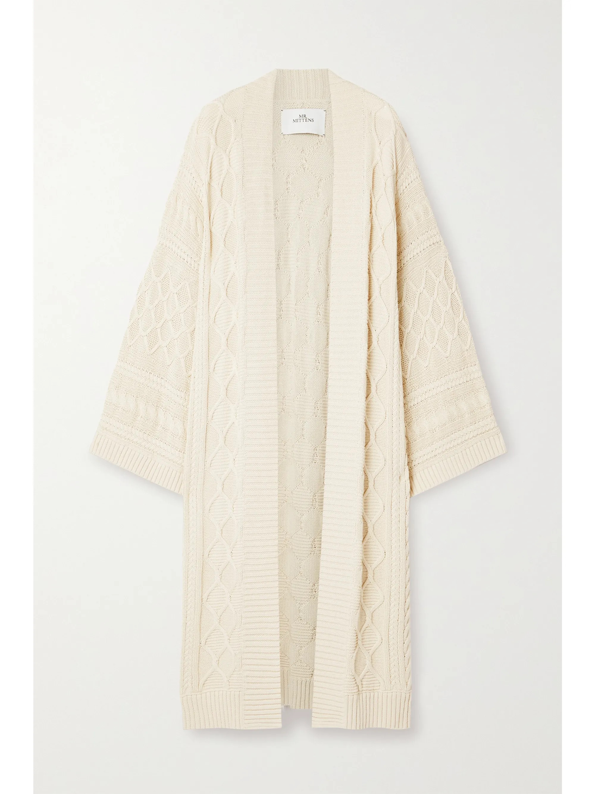 Cable-knit cotton cardigan | NET-A-PORTER (UK & EU)