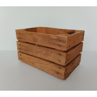 Small Rustic Wood Crate | Etsy (US)