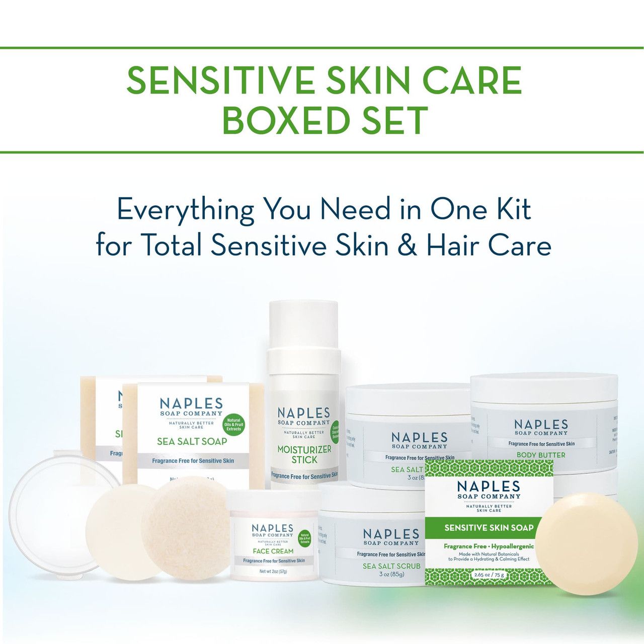 Sensitive Skin Boxed Set | Naples Soap Company