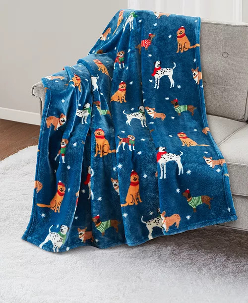 Premier Comfort Cozy Plush Printed Throw, 50 | Macy's