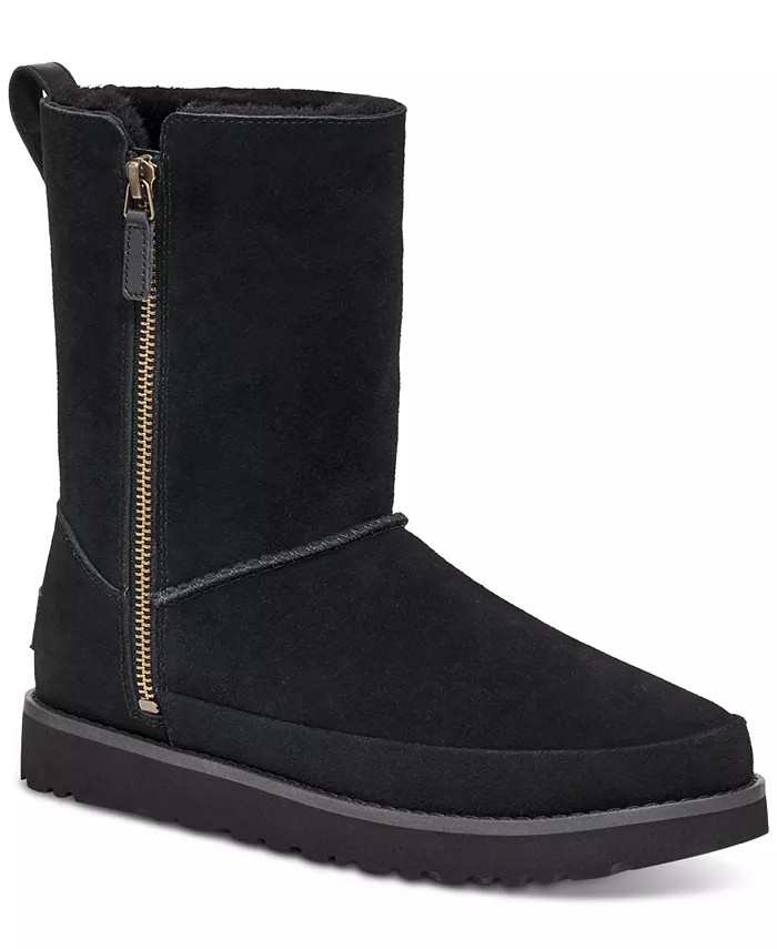 UGG® UGG Women's Classic Zip Short Boots & Reviews - Boots - Shoes - Macy's | Macys (US)