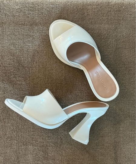Can’t go wrong with these ivory Bottega mules. Perfect shoes for spring! Linked similar ones at a lower price point. 

#LTKshoecrush #LTKSeasonal #LTKstyletip