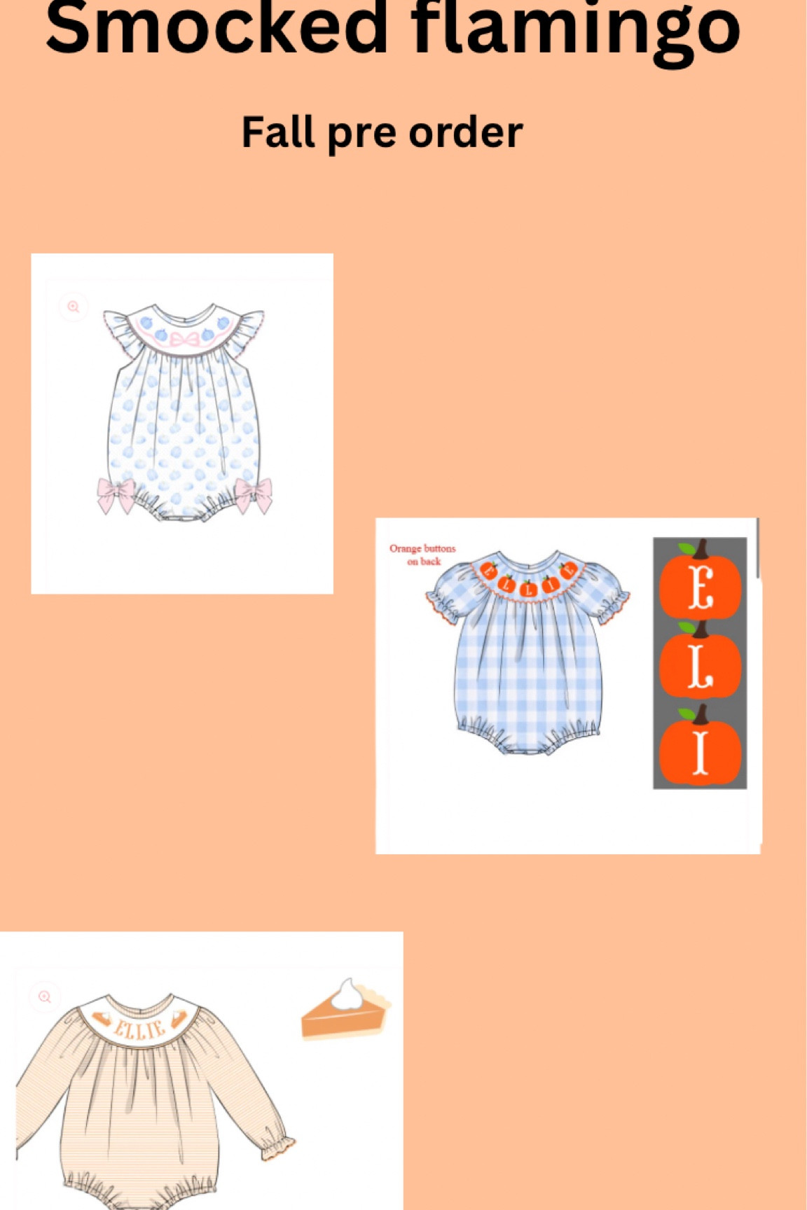 Fall pre orders!! Closing tonight!🎃

#LTKBaby #LTKSeasonal #LTKSummerSales