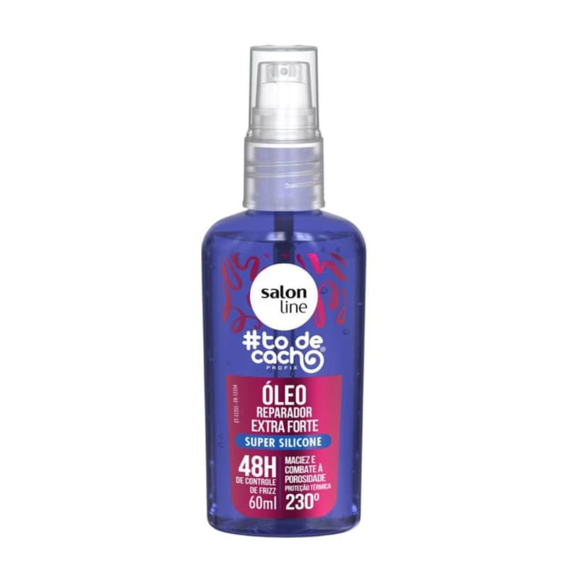 Óleo Reparador Salon Line #todecacho Extra Forte Super Silicone 60ml | Beleza Na Web (BR)