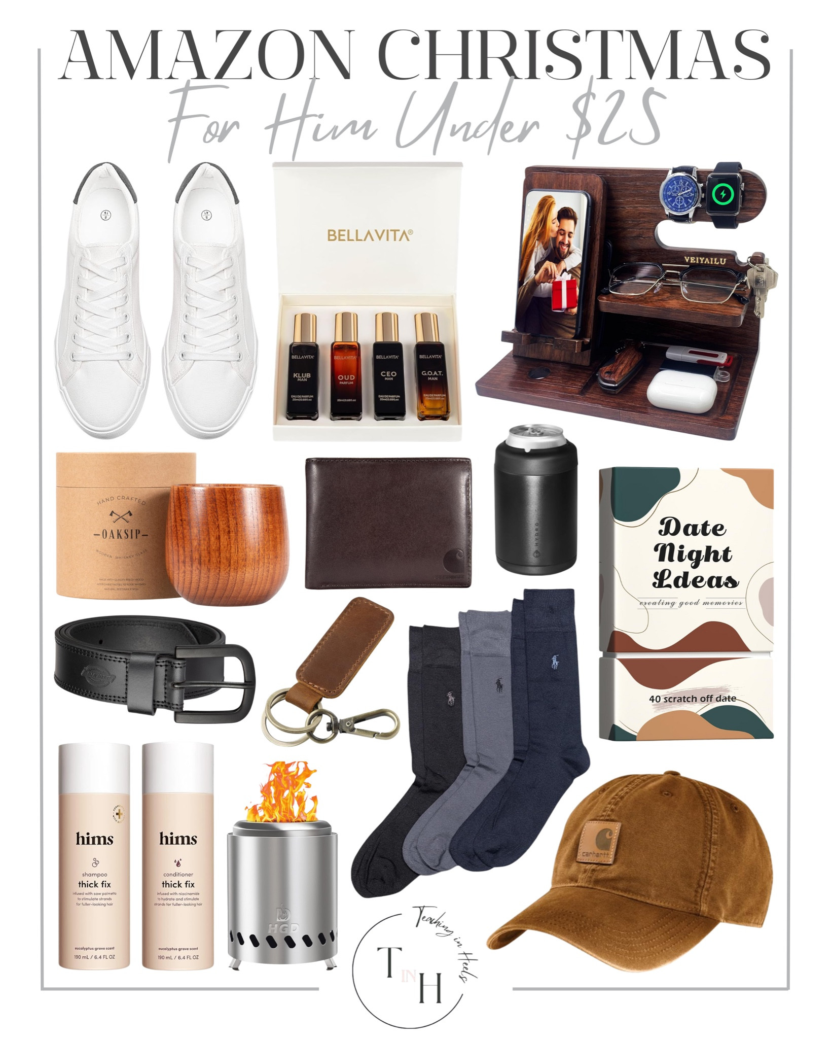 Amazon Gift Guide for Him Under $25

beard oil
grill tools
whiskey stones
car wash kit
travel tumbler
tech gloves
wallet slim
multi-tool
coffee sampler
grooming kit

#LTKMens #LTKHoliday #LTKGiftGuide