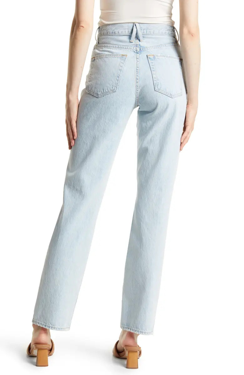 London High Waist Straight Leg Jeans | Nordstrom