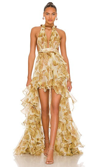 Palma Dress in Yellow & Multi | Revolve Clothing (Global)