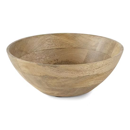 Linden Street Mango Wood Serve Bowl | JCPenney