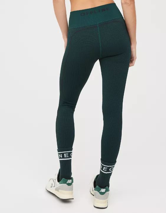 OFFLINE By Aerie Seamless Waffle Legging | Aerie