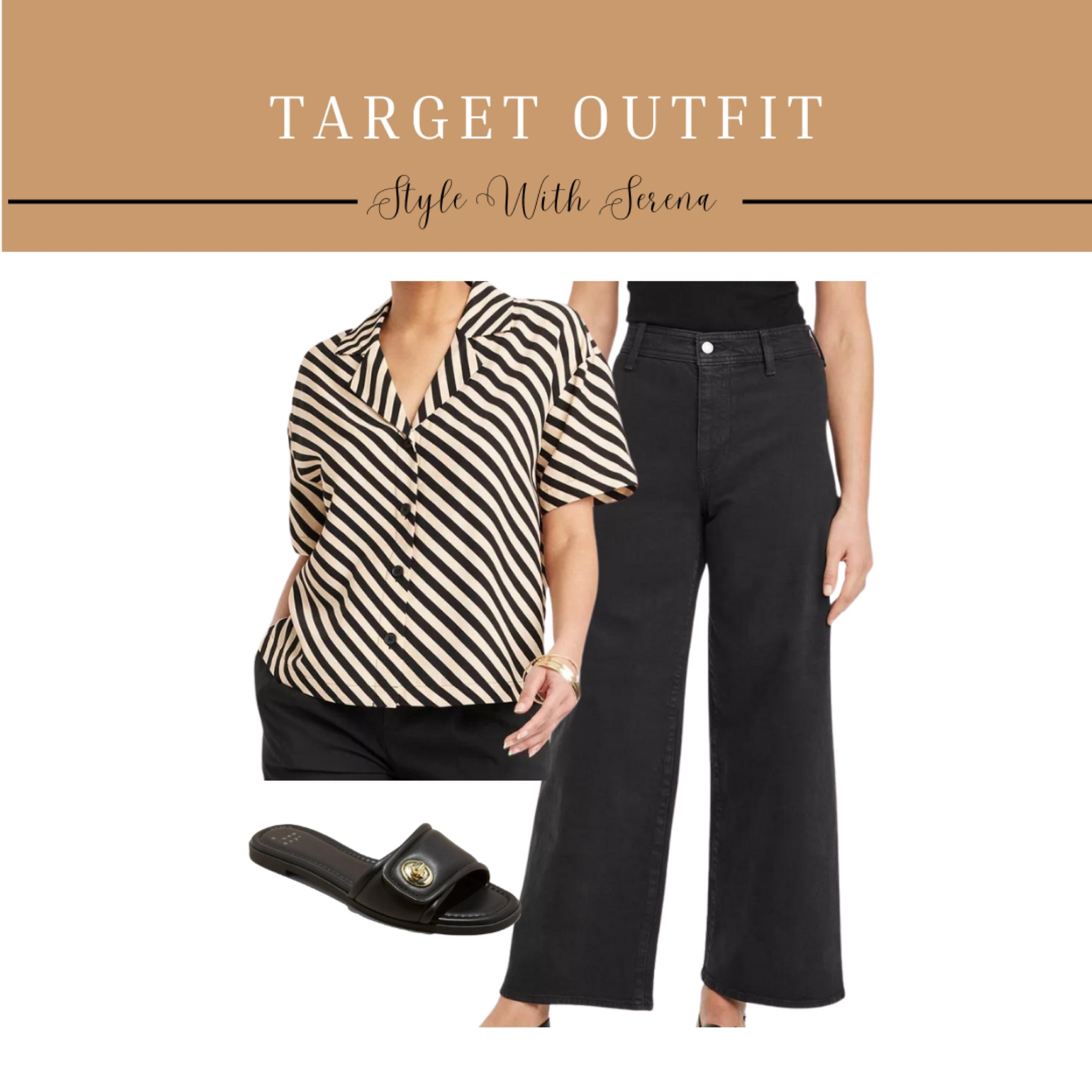 Target outfit, target finds, target fashion, button up blouse, black jeans, black denim 

#LTKFindsUnder50 #LTKOver40 #LTKStyleTip
