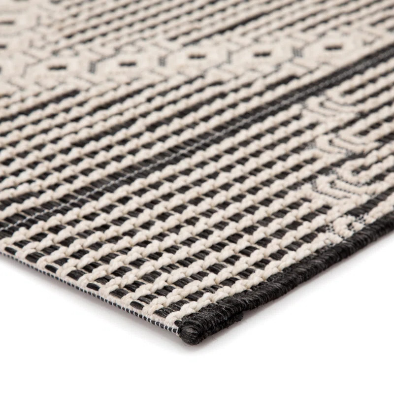 Valmar Southwestern Gray/Beige Indoor / Outdoor Area Rug | Wayfair North America