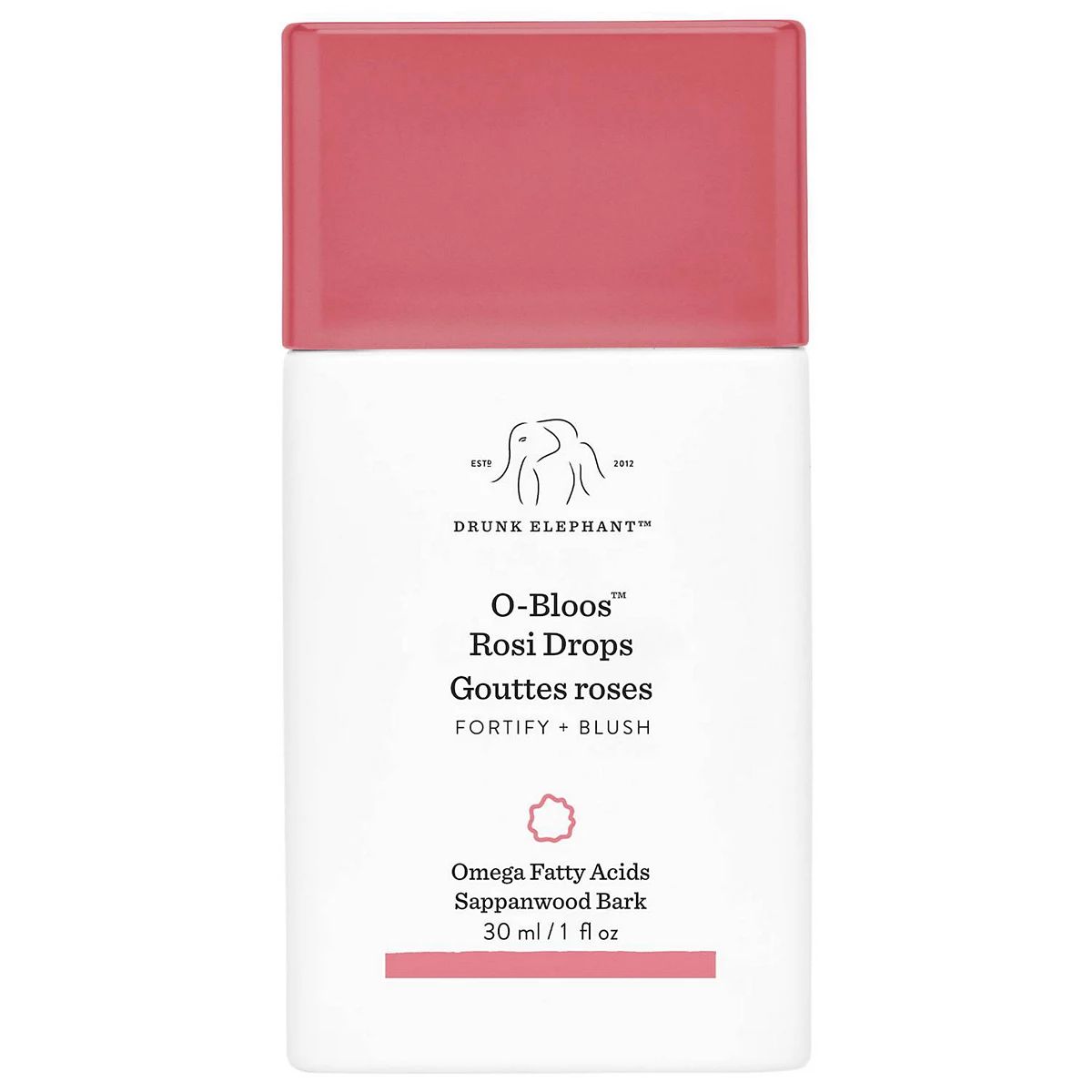 Drunk Elephant O-Bloos Rosi Glow Drops with Vitamin F | Kohl's