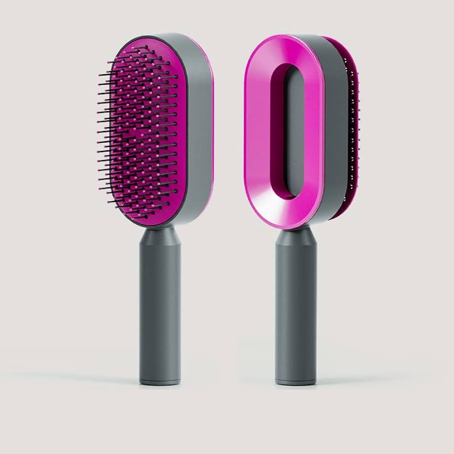 RUIYUE Self Cleaning Hair Brush,3D Air Cushion Massager Brush Airbag Massage Comb Brush, Shaping ... | Amazon (US)