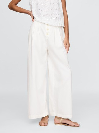 Gap × DÔEN High Rise Pleated Trousers | Gap (US)