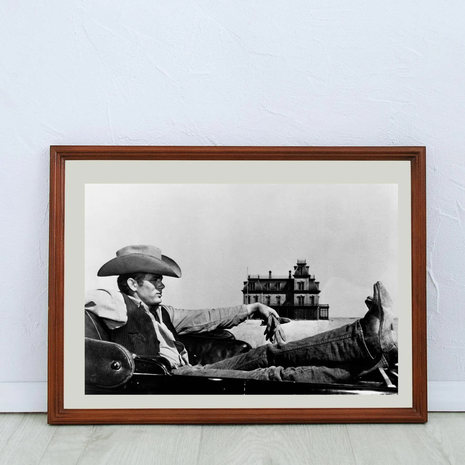 James Dean Giant Movie Still Poster - Vintage Cowboy Rebel Wall Art | Instant Download | Etsy (Global)