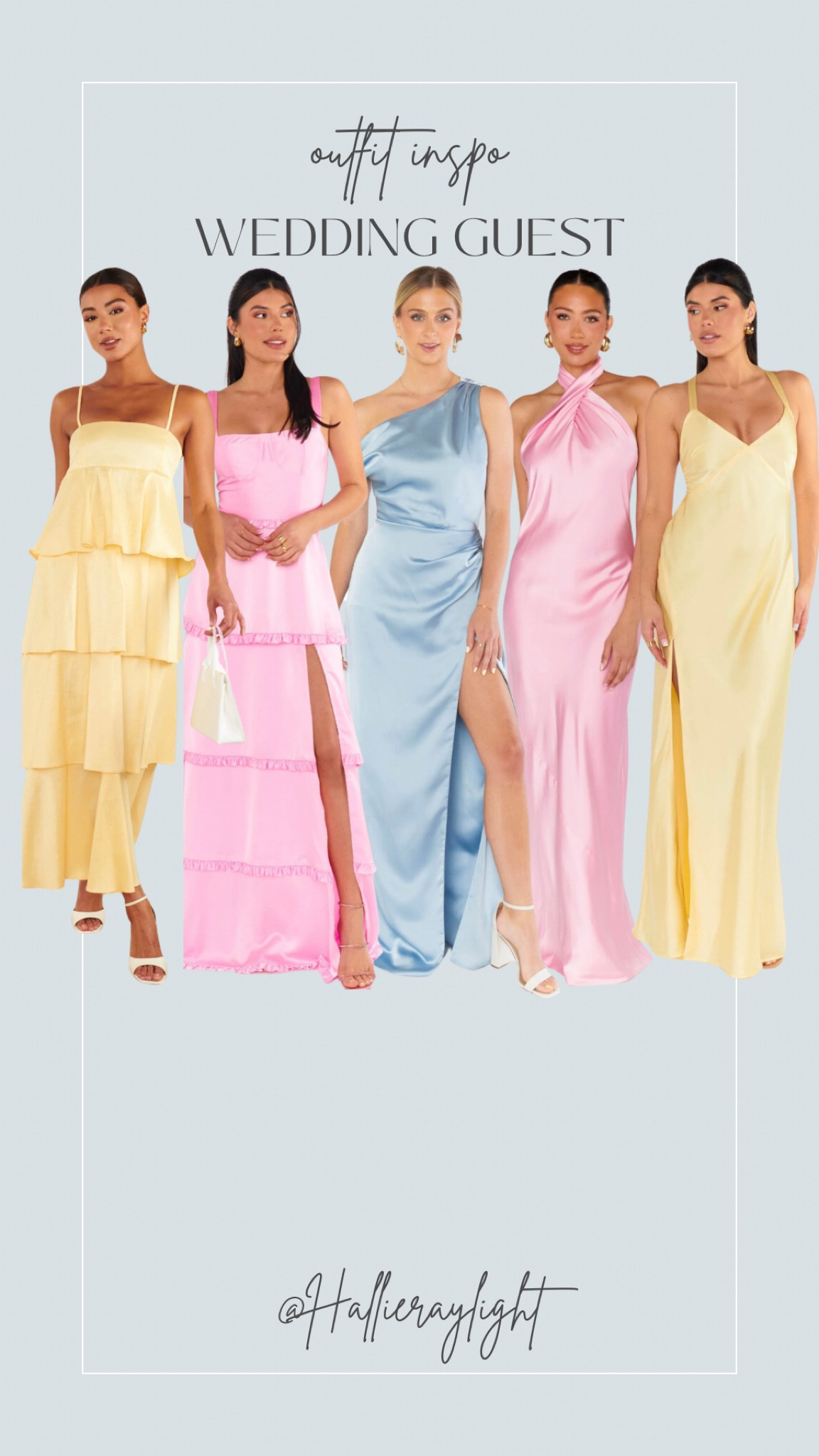 Wedding guest outfit inspo 

#LTKWedding #LTKStyleTip