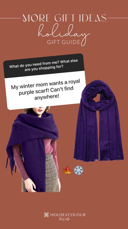 Royal purple for autumns and winters! 🍁 ❄️ 

#LTKHoliday #LTKGiftGuide #LTKfindsunder100