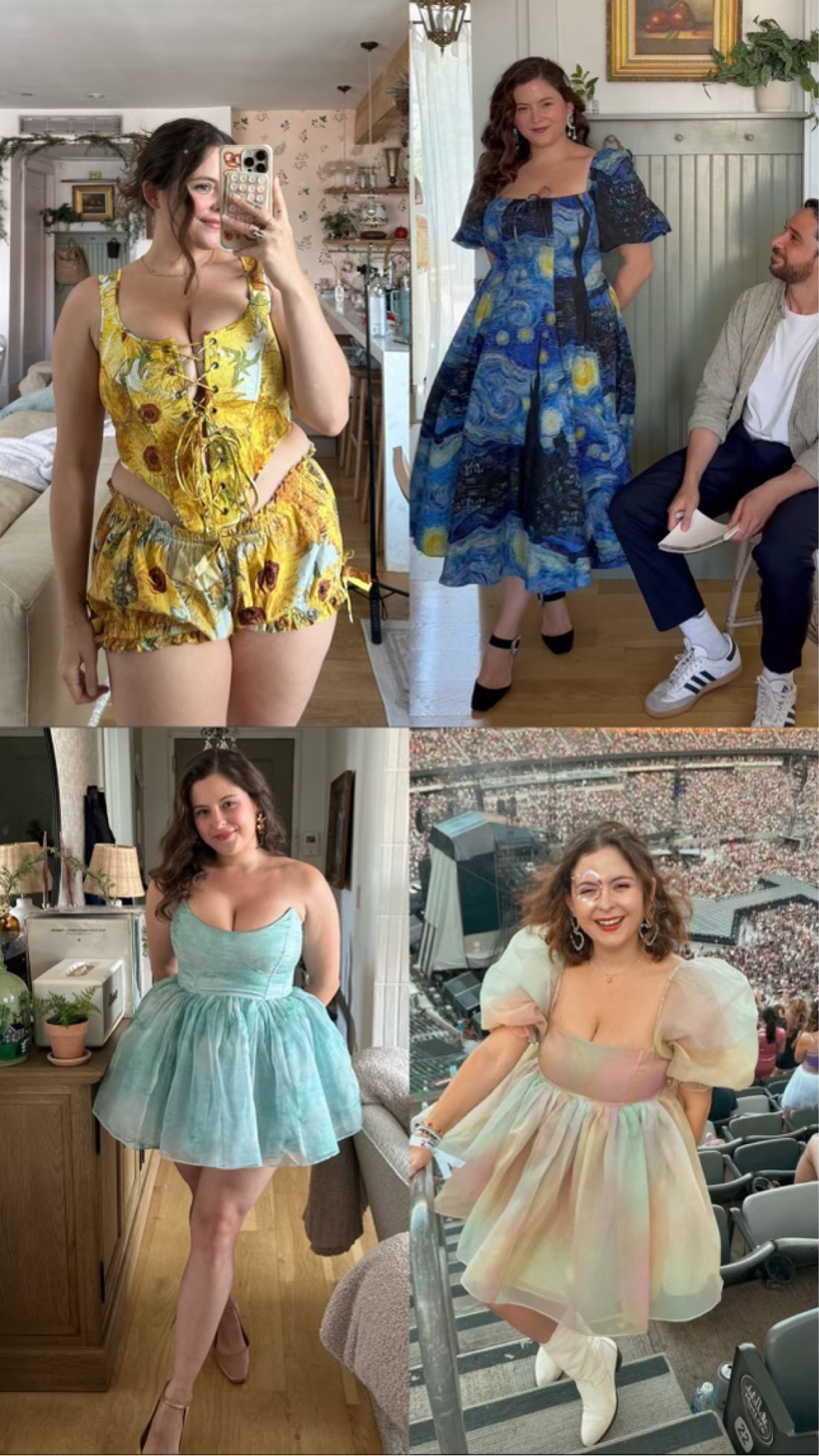 Selkie dresses on sale!!

Puff dress, strapless dress, tulle dress, corset top, bloomer shorts, van gogh dress, starry night, rainbow dresss

#LTKMidsize #LTKHoliday #LTKParties