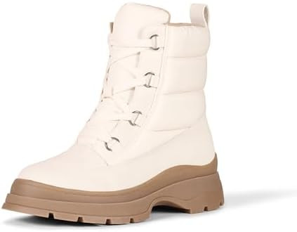 Amazon Essentials Women's Lace Up Puffer Boot | Amazon (US)