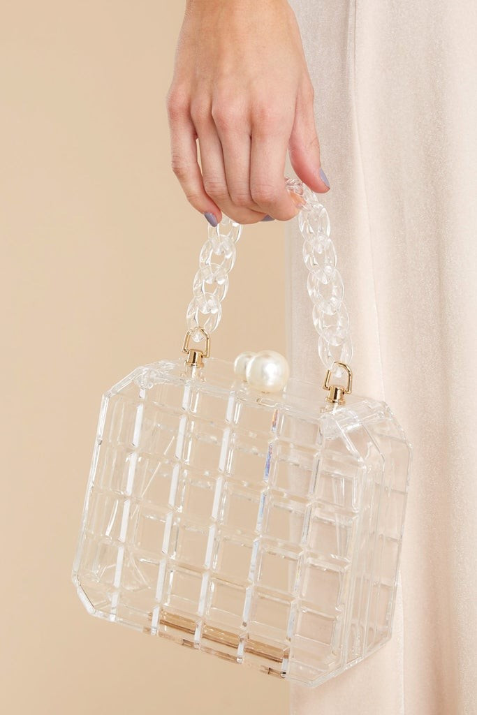 Don't Hide It Clear Bag | Red Dress 