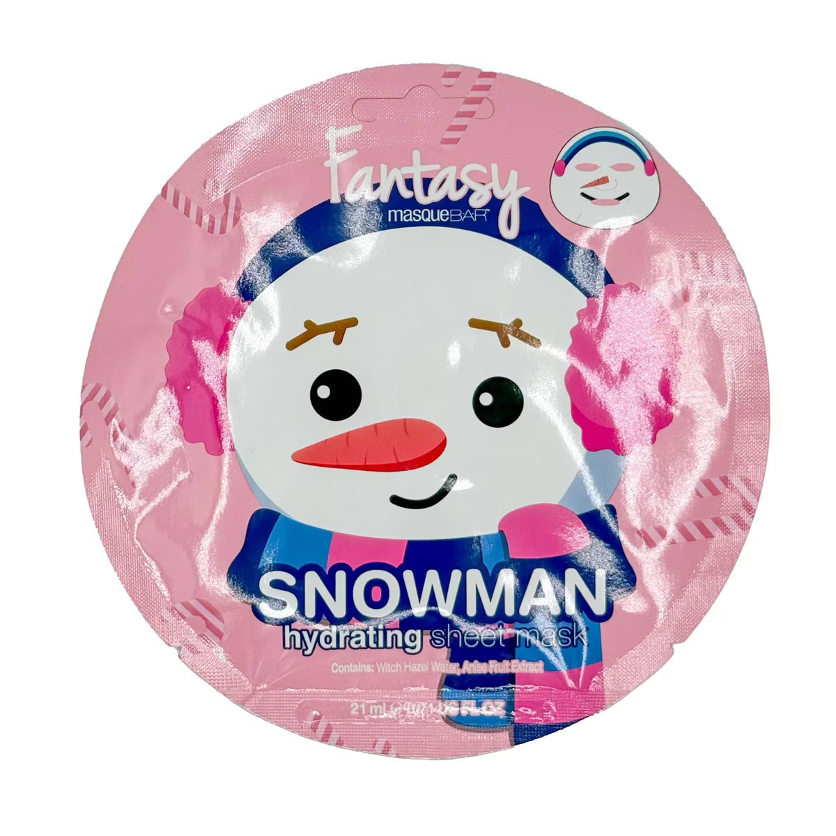 Fantasy by Masque Bar Snowman Sheet Mask - 0.71 fl oz | Target