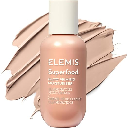 ELEMIS Superfood Glowy Primer – Hydrating & Brightening Primer for Smooth, Radiant Skin, Preps ... | Amazon (UK)