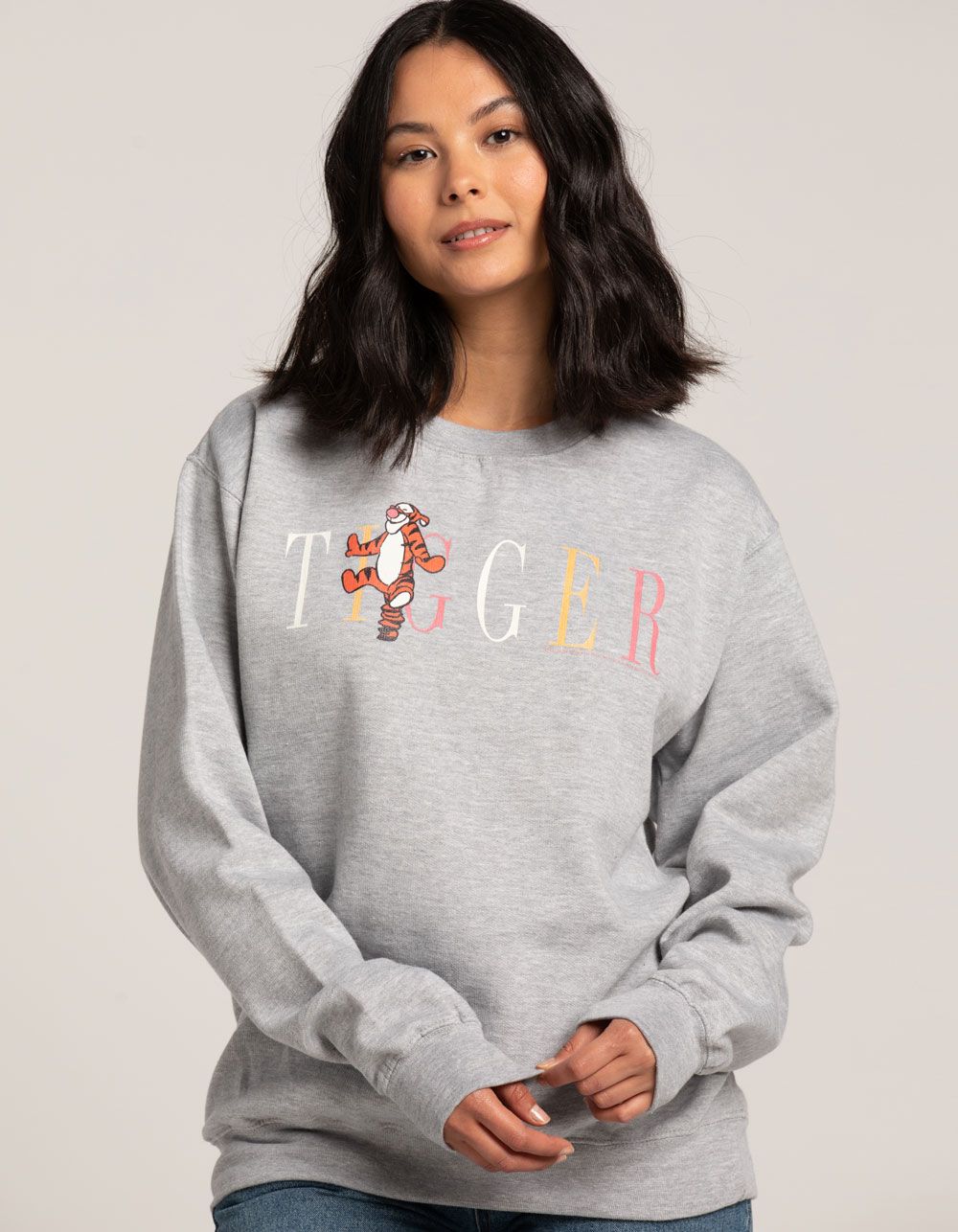 WINNIE THE POOH Tigger Fashion Unisex Crewneck Sweatshirt | Tillys