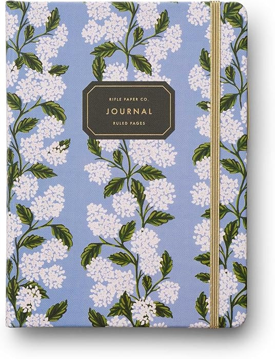 RIFLE PAPER CO. Journal with Pen | Hardcover Journal with Foil Accents, (144 Pages, Elastic Band ... | Amazon (US)
