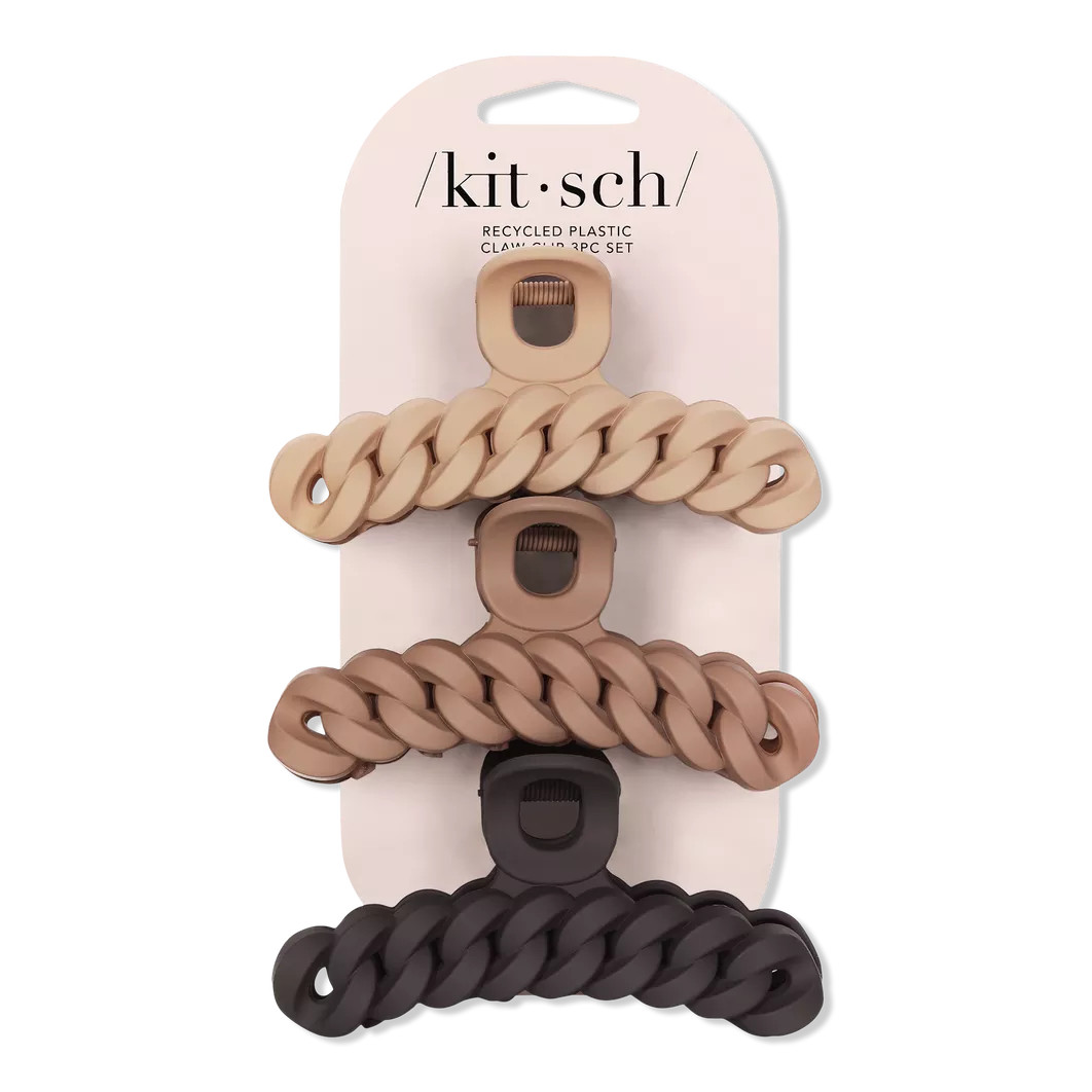 Neutrals Recycled Plastic Chain Claw Clip | Ulta