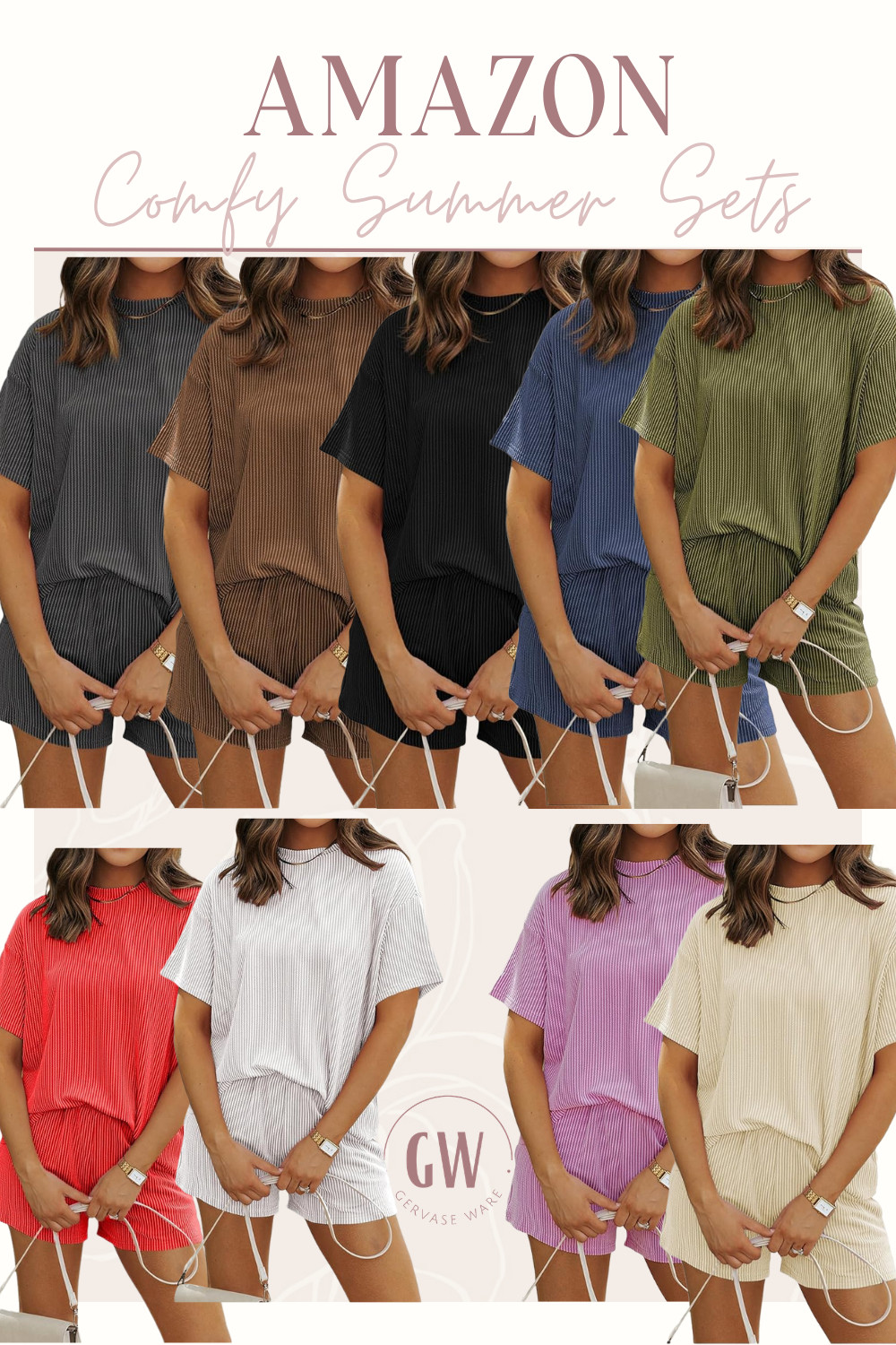 Amazon comfy summer sets ☀️✨ These are the kind of outfits you'll reach for all summer long, cute, comfy, and effortless! 

 #LTKgrwm #LTKootd #LTKBeauty