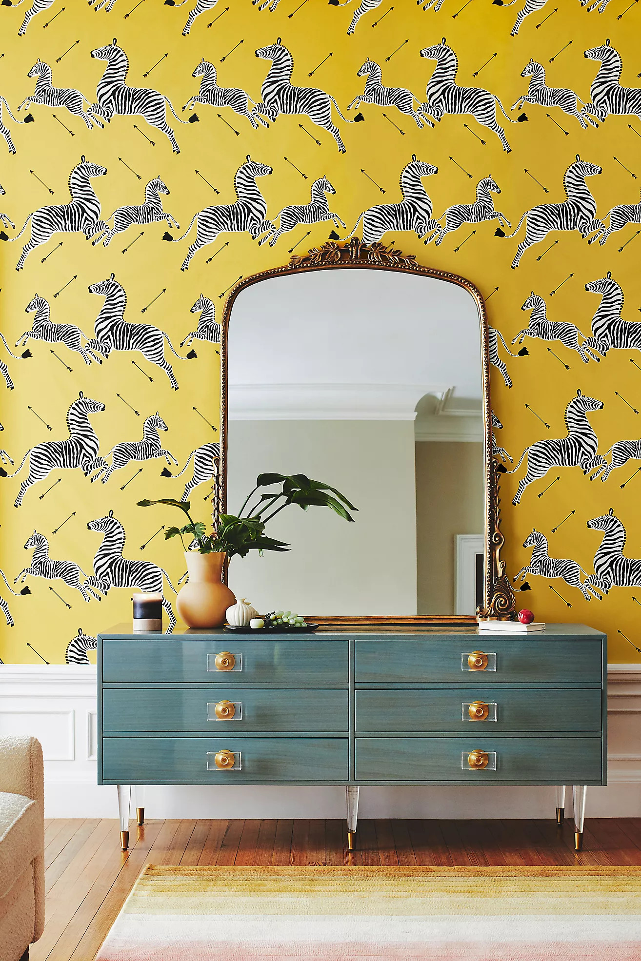 Gleaming Primrose Mirror | Anthropologie (US)