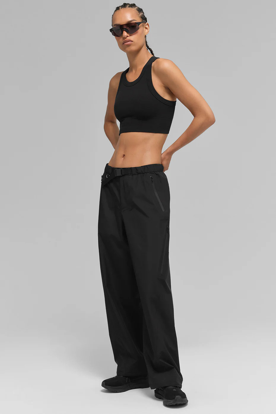 ALO | Alpha Shell Pants in Black, Size: XL | Alo Yoga (US)