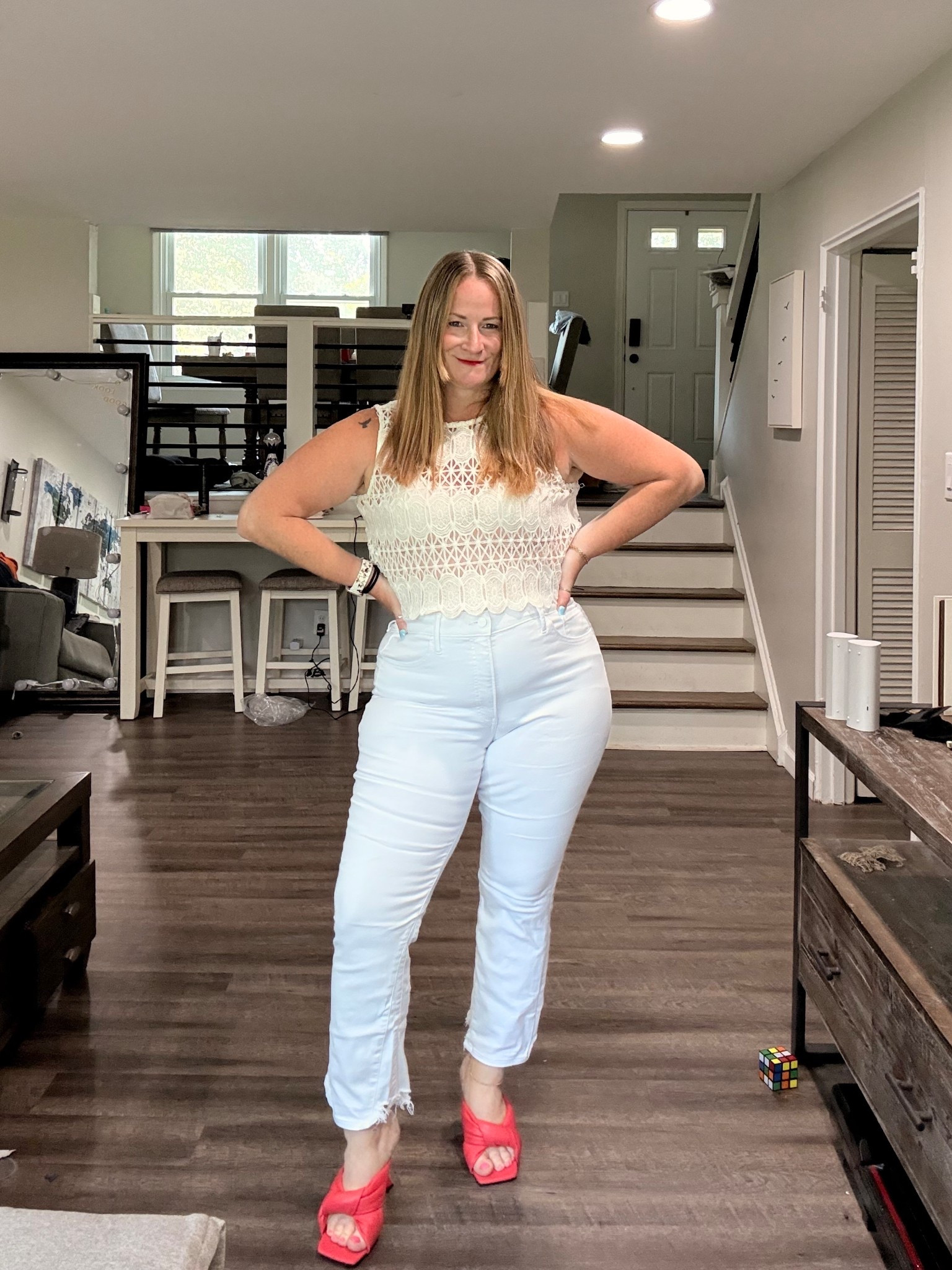 Just enough effort 😉🖤 jeans + a cute top kinda night

#LTKSaleAlert #LTKOver40 #LTKSeasonal