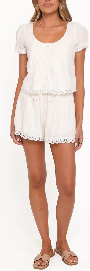 Petal & Pup Elara Woven Shirt & Shorts | Nordstrom | Nordstrom