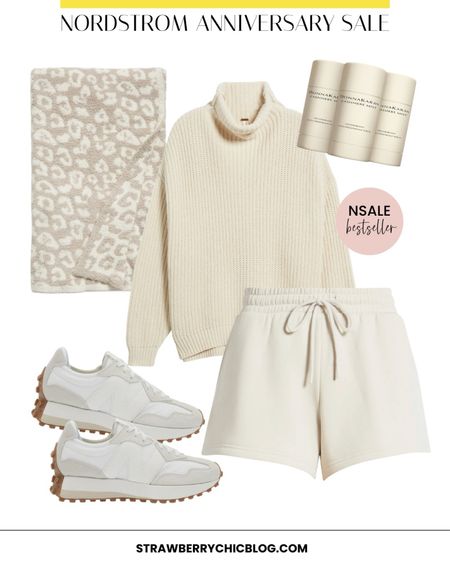Nordstrom Anniversary Sale cozy athleisure look! Fall outfits // casual outfits // loungewear // cozy looks // new balance tennis shoes // fall sweaters // barefoot dreams blankets // Nordstrom finds // Nordstrom fashion // NSale 

#LTKxNSale #LTKActive #LTKStyleTip