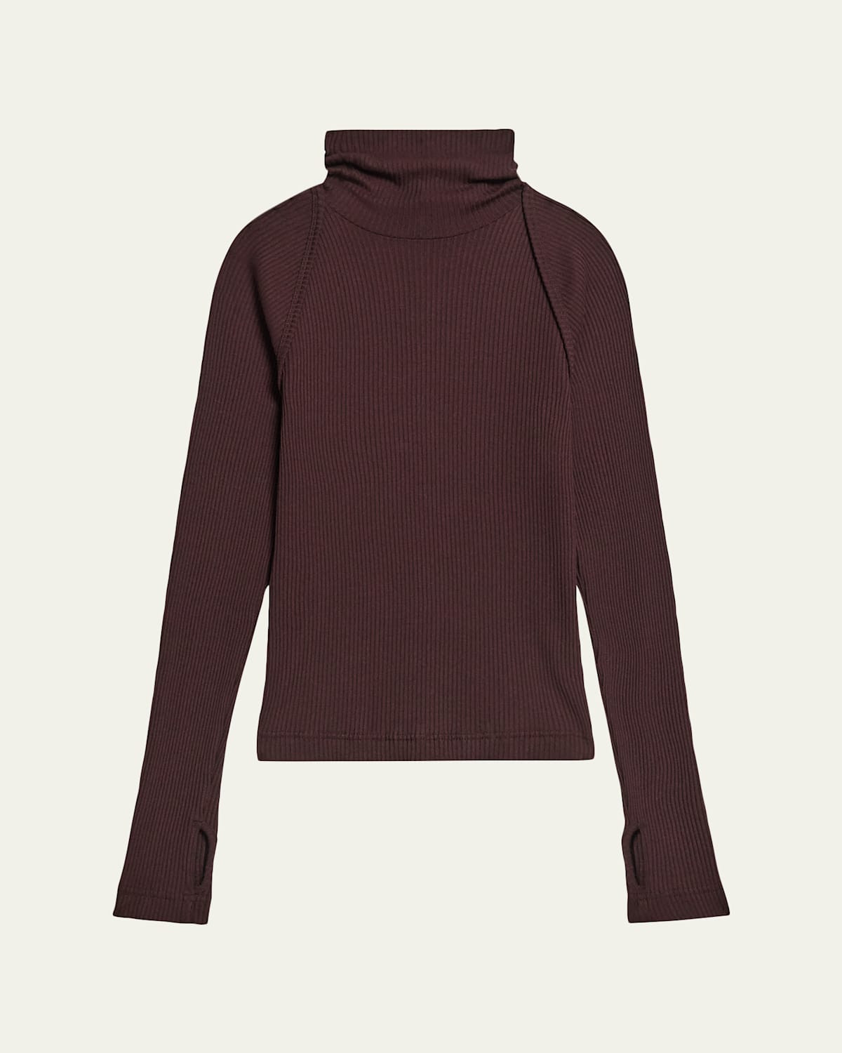 Rib-Knit Shrug Turtleneck | Bergdorf Goodman