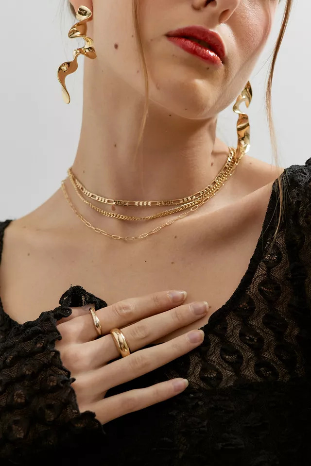 Delicate Chain Necklace Set | Urban Outfitters (US and RoW)