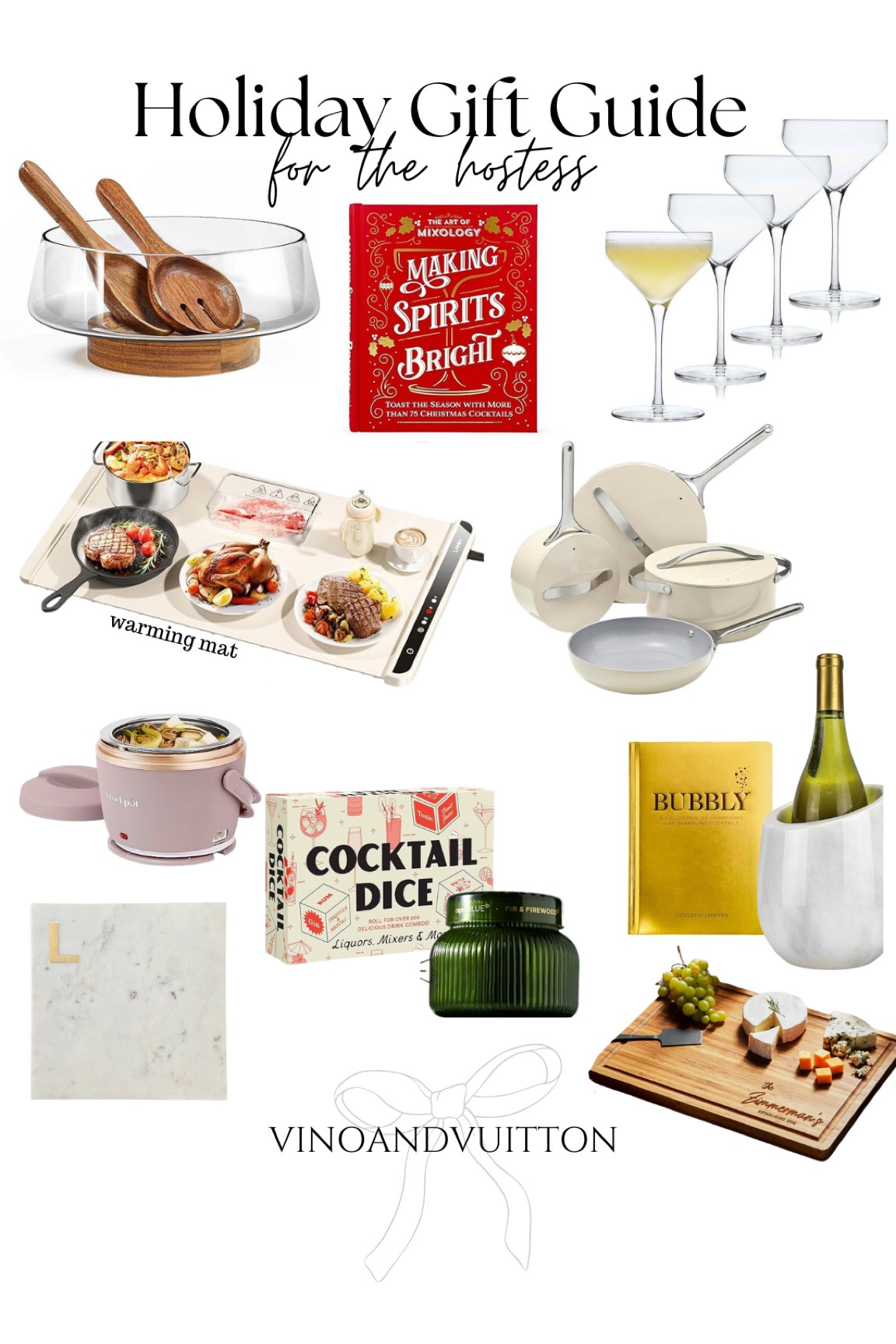 Holiday gift guide for the hostess

Hostess gifts
Holiday gift guide
Gifts for her
Gifts for him
Warming mat
Cutting board
Home gifts
Cocktail book
Wine chiller


#LTKHome #LTKGiftGuide #LTKHoliday