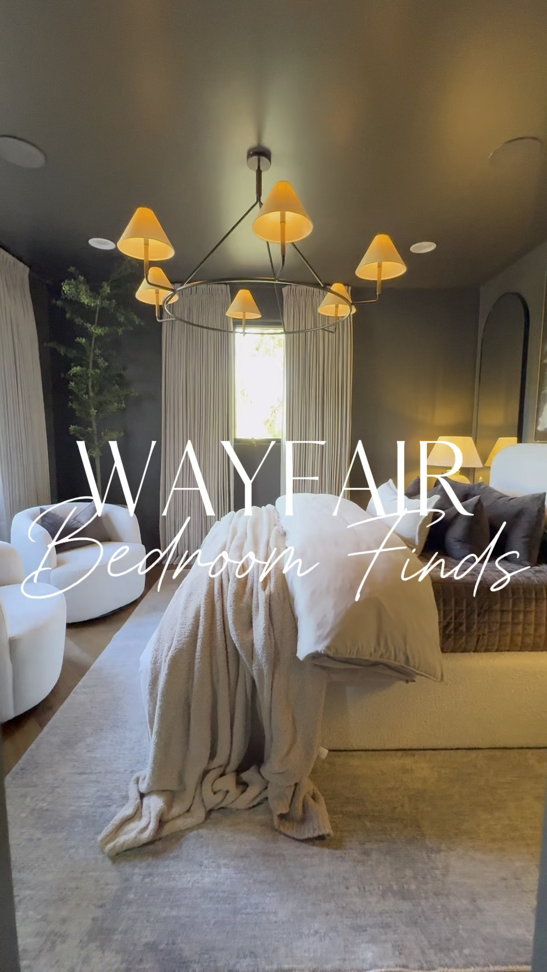 I just revamped my guest bedroom and used these gorgeous home decor finds from Wayfair. 🤎
I love the way it all turned out. 

Boucle Barrel Accent Chairs 
The Moat Beautiful Velvet Pillows 
Unique Stem & Flower Holder/ Vase 
Black Wood Night Stands 
Off White Modern Organic Table Lamps
Beautiful Boucle Queen Bed Frame 
Oversized Floor Candle Holder 

#wayfairpartner #wayfair #wayfairfinds #wayfairhome @wayfair #accentchairs #bouclebedframe #woodnightstand #modernorganictablelamp #uniquevase #velvetthrowpillows 


#LTKFindsUnder100 #LTKHome #LTKStyleTip