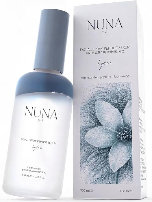 NUNA Ultra Hydrating Face Serum Spray with Peptides, Niacinamide, Hyaluronic Acid & Botanical Ext... | Amazon (US)