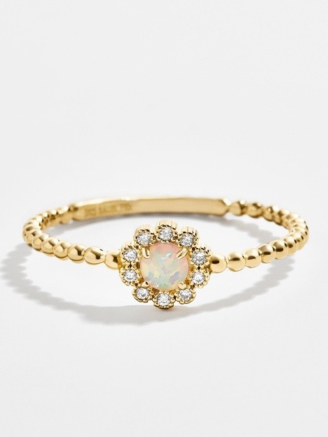 Mezzo 18K Gold Ring | BaubleBar (US)