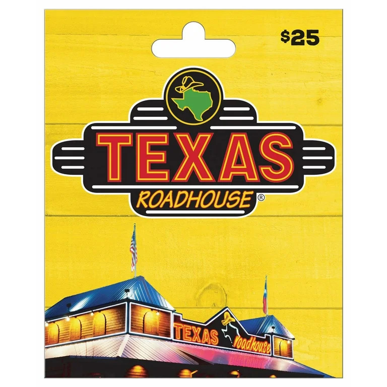 Texas Roadhouse $25 Gift Card | Walmart (US)