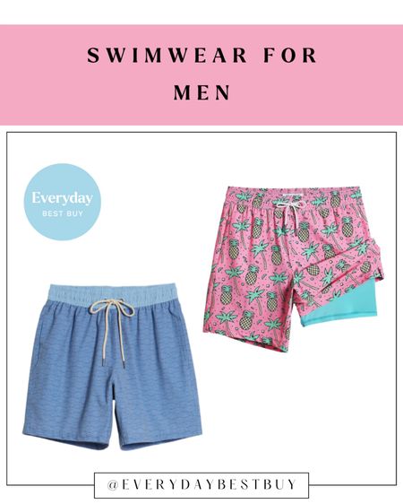 Men’s swimwear is pretty simple- there are two brands that I recommend for stylish shorts at a great above the knee length. Both offer comfortable liners and great prints! 

#LTKswim #LTKmens
