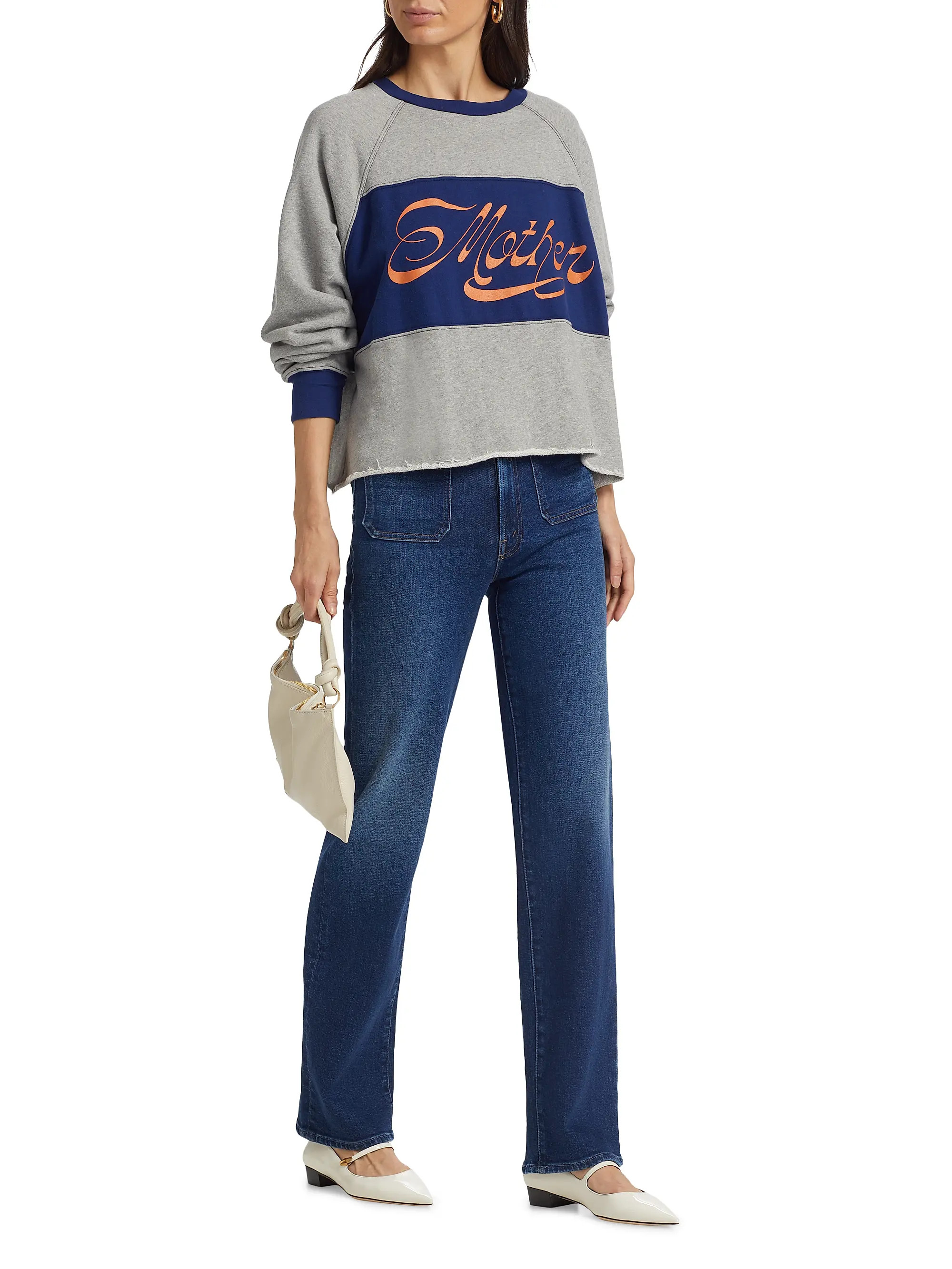 Rambler Zip Sneak Mid-Rise Jeans | Saks Fifth Avenue